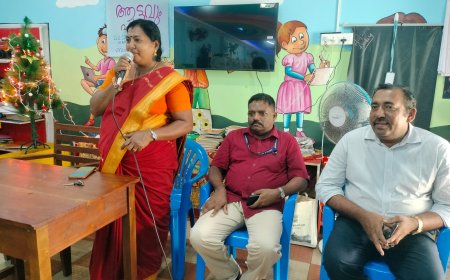 പാച്ചല്ലൂർ ഗവണ്മെന്റ് എൽ പി സ്കൂളിൽ ക്രിസ്മസ് ആഘോഷം