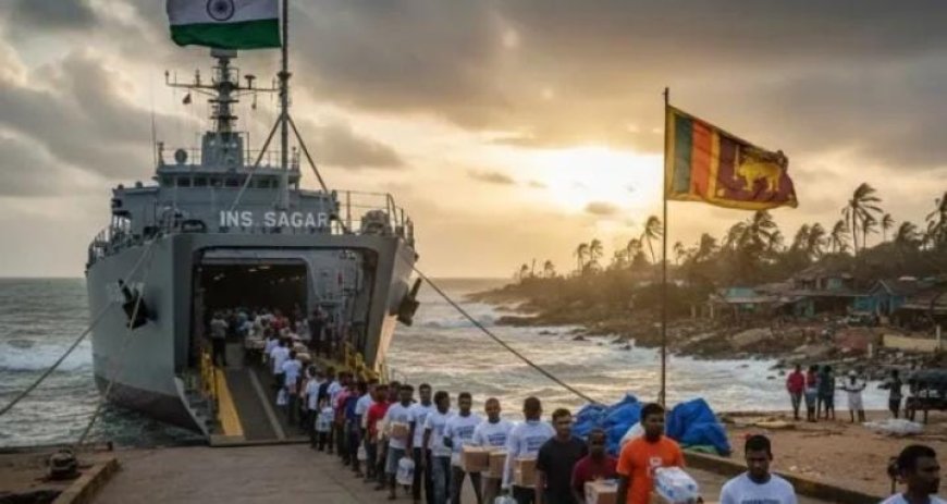 ശ്രീലങ്കയെ സഹായിക്കാൻ ഓപ്പറേഷൻ സാഗർ ബന്ധു ആരംഭിച്ച് ഇന്ത്യ