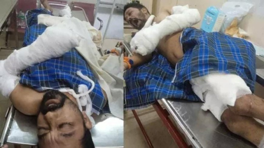 തിരുവനന്തപുരം കല്ലമ്പലത്ത് ബിജെപി പ്രവർത്തകനെ വെട്ടി