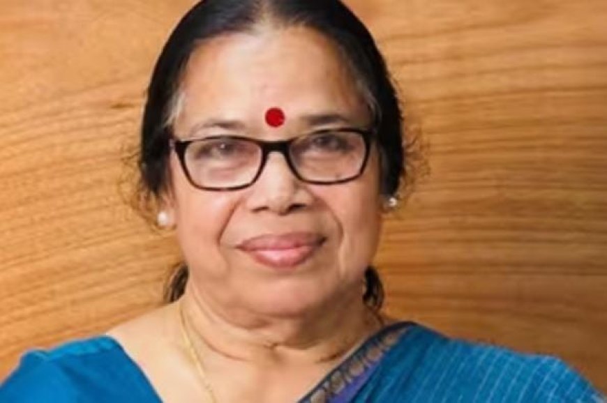 ട്രെയിൻ യാത്രയ്ക്കിടയിൽ പി കെ ശ്രീമതിയുടെ ബാഗ് കവർന്നു, 40,000 രൂപയും ആഭരണങ്ങളും ഉൾപ്പെടെ നഷ്ടപ്പെട്ടു