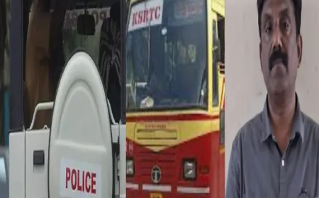 അടൂരിൽ കെഎസ്ആർടി സി ബസിൽ യുവതിയോട് അപമര്യാദയായി പെരുമാ റി; തിരുവനന്തപുരം സ്വദേശിയായ 54കാരൻ അറസ്റ്റിൽ