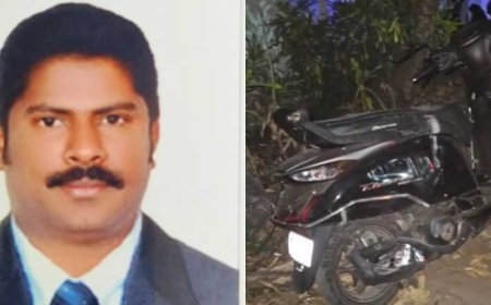 സ്കൂട്ടർ നിയന്ത്രണം വിട്ട് ഓടയിലേക്ക് വീണ് യുവാവിന് ദാരുണാന്ത്യം