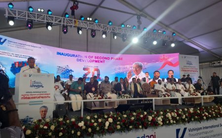 വിഴിഞ്ഞം വിസ്മയമായി മാറും; കേരളത്തിന്റെ അടിസ്ഥാന സൗകര്യ വികസനത്തിലെ പുതിയ അധ്യായം: മുഖ്യമന്ത്രി പിണറായി വിജയൻ