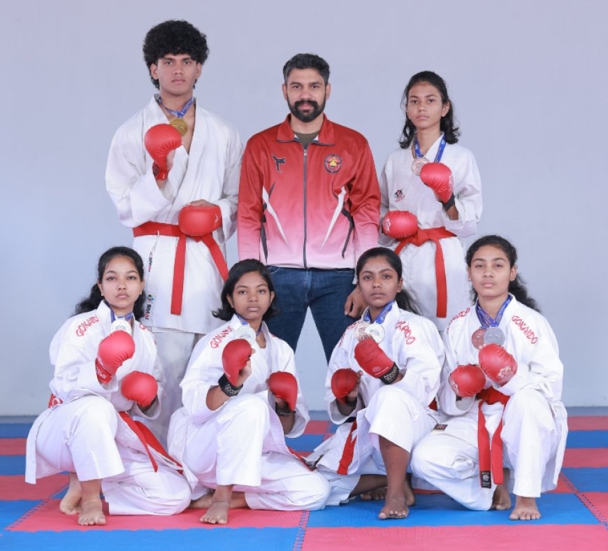 കോട്ടയം രാജീവ് ഗാന്ധി ഇൻഡോർ സ്റ്റേഡിയത്തിൽ കേരള സ്പോർട്സ് കൗൺസിൽ അംഗീകൃതമായി സംഘടിപ്പിച്ച 46-ാമത് കേരള സംസ്ഥാന കരാട്ടെ ചാമ്പ്യൻഷിപ്പ് മത്സരങ്ങളിൽ ജയ് ഭാരത് കരാട്ടെ ടീംമിന് മികച്ച നേട്ടം