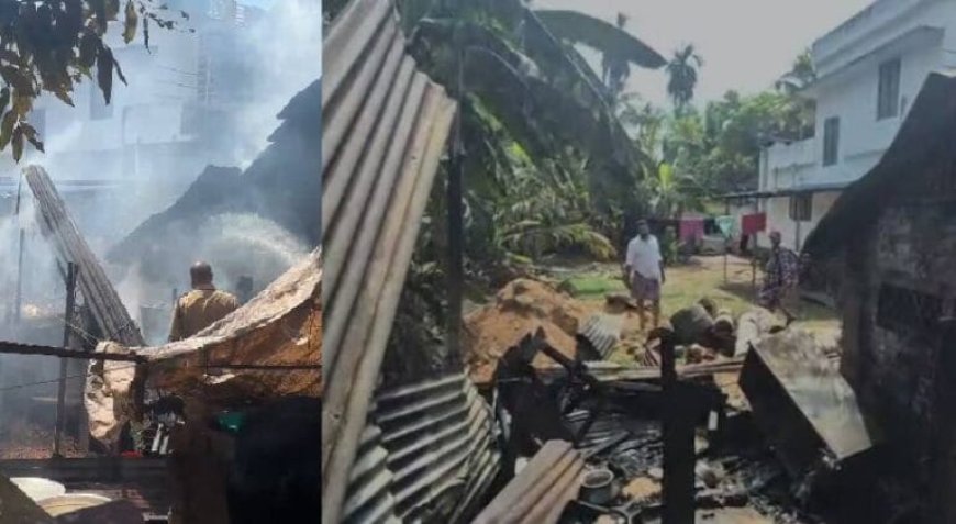 കരുനാഗപ്പള്ളിയിൽ ഹോട്ടലിൽ തീപിടുത്തം; അപകടം ഗ്യാസ് സിലിണ്ടർ പൊട്ടിത്തെറിച്ച്