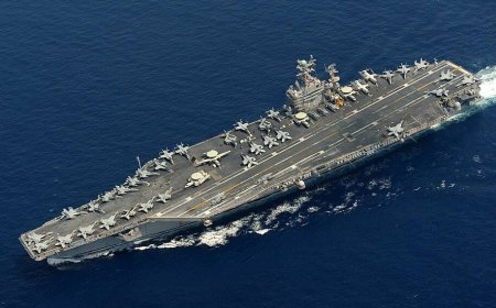 അറബിക്കടലിൽ യുഎസ് പടക്കപ്പൽ ലക്ഷ്യമാക്കി പറന്ന് ഇറാന്റെ ഡ്രോൺ: വെടിവെച്ചിട്ടെന്ന് യുഎസ് സൈന്യം