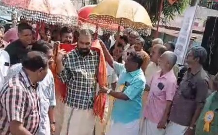 ആഘോഷലഹരിയിൽ മുങ്ങി പാച്ചല്ലൂർ സ്കൂൾ മന്ദിര ഉദ്ഘാടനം