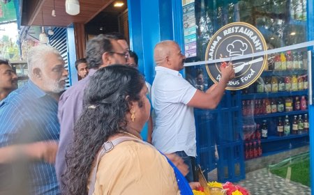 തിരുവനന്തപുരം വെൺപാലവട്ടത്തിന് തിലക കുറിയായി അർബൻ ടേസ്റ്റ് റസ്റ്റോറന്റ് പ്രവർത്തനo ആരംഭിച്ചു.