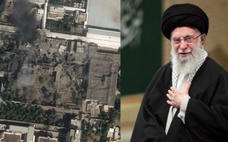 ഖമനയിയുടെ കൊട്ടാരം തകർക്കുന്ന ദൃശ്യങ്ങൾ പുറത്ത്; ഖമനയി സുരക്ഷിതനോ ?