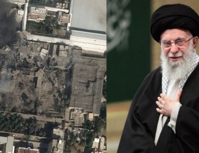 ഖമനയിയുടെ കൊട്ടാരം തകർക്കുന്ന ദൃശ്യങ്ങൾ പുറത്ത്; ഖമനയി സുരക്ഷിതനോ ?