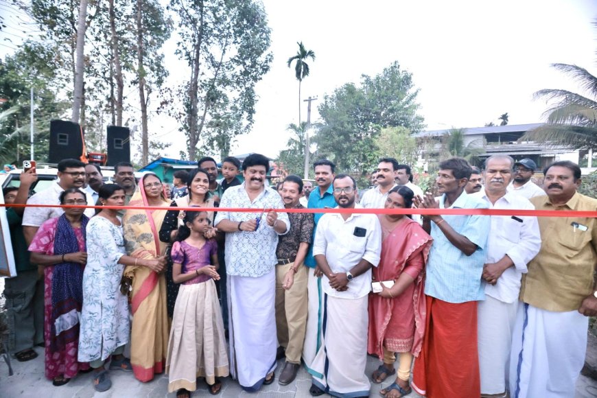 *പത്തനാപുരം പഞ്ചായത്തിൽ മികച്ച റോഡുകൾ നിർമിച്ചു: മന്ത്രി കെ ബി ഗണേഷ് കുമാർ*