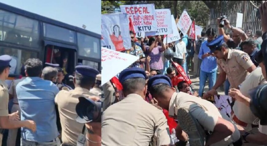 നൂറിലേറെ ഐടി ജീവനക്കാരെ അറസ്റ്റ് ചെയ്ത് കർണാടക സർക്കാർ; കാരണം പൊതുപണിമുടക്കിൽ പങ്കെടുത്തു