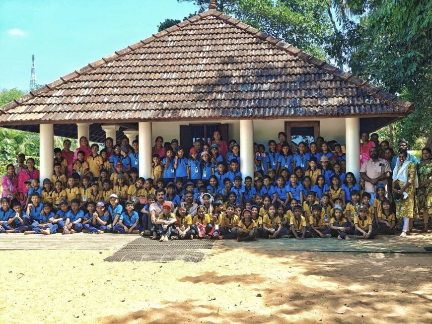 വെള്ളനാട് ഗവ: എൽ.പി സ്കൂൾ വിദ്യാർഥികൾ ശിവഗിരി മഠം സന്ദർശിച്ചു.