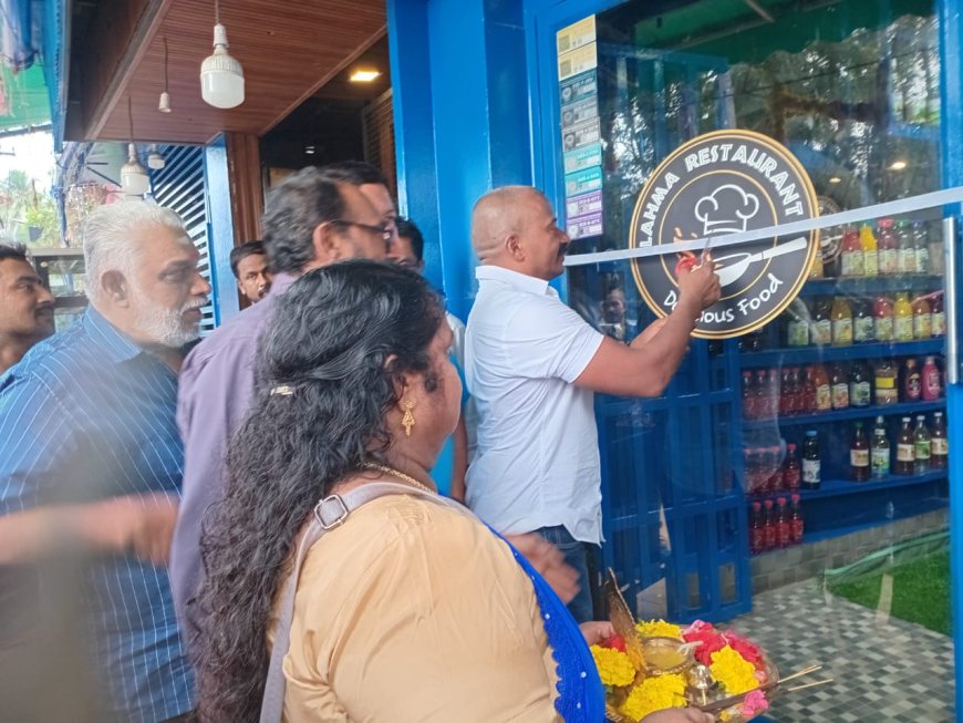 തിരുവനന്തപുരം വെൺപാലവട്ടത്തിന് തിലക കുറിയായി അർബൻ ടേസ്റ്റ് റസ്റ്റോറന്റ് പ്രവർത്തനo ആരംഭിച്ചു.