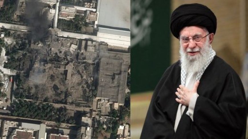 ഖമനയിയുടെ കൊട്ടാരം തകർക്കുന്ന ദൃശ്യങ്ങൾ പുറത്ത്; ഖമനയി സുരക്ഷിതനോ ?