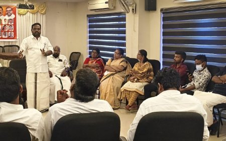 NDA യുടെ ഘടക കക്ഷിയായ ജനശക്തി പാർട്ടിയുടെ എറണാകുളം ജില്ലാ നേതൃ യോഗം  