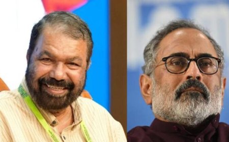 രാജീവ് ചന്ദ്രശേഖർ സ്ഥലവും തീയതിയും പറയട്ടെ; പരസ്യ സംവാദത്തിന് രാജീവ് ചന്ദ്രശേഖറിനെ വീണ്ടും വെല്ലുവിളിച്ച് മന്ത്രി വി ശിവൻകുട്ടി