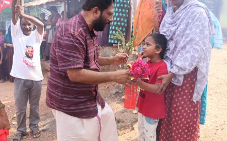 ജനഹൃദയം തൊട്ട് അഡ്വ:വി. ജോയി