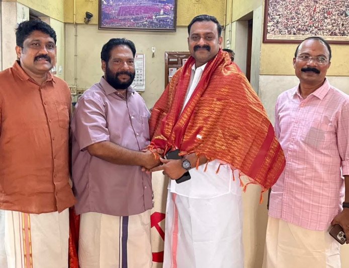 മുൻ യൂത്ത് കോൺഗ്രസ് സംസ്ഥാന വൈസ് പ്രസിഡന്റ് എൻ എസ് നുസൂർ സിപിഎമ്മിലേക്ക്